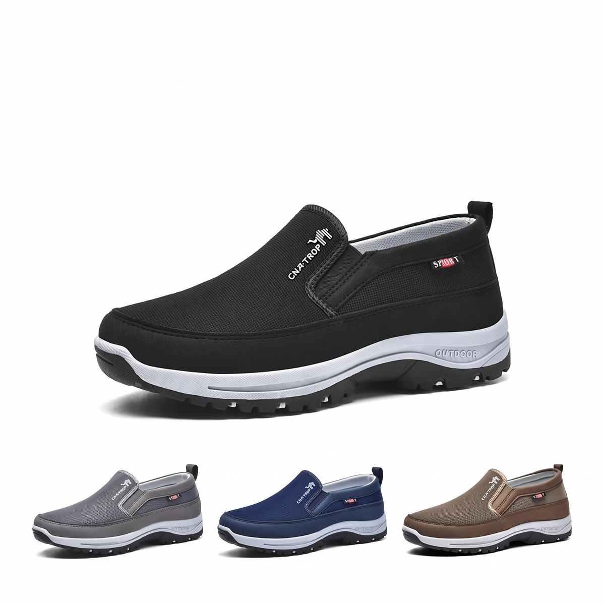 Orthopedische herenschoenen zonder veters