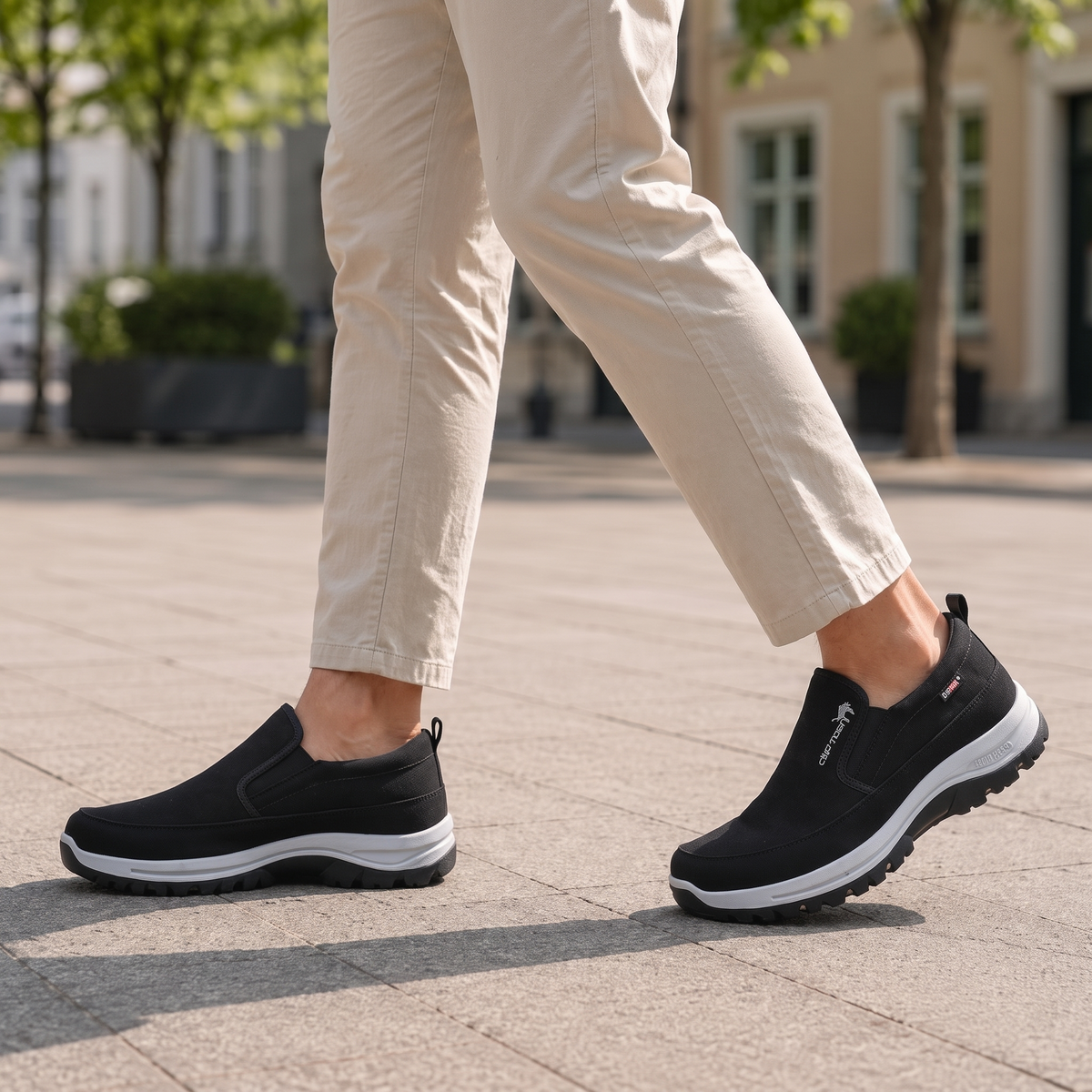 Orthopedische herenschoenen zonder veters – afbeelding 2