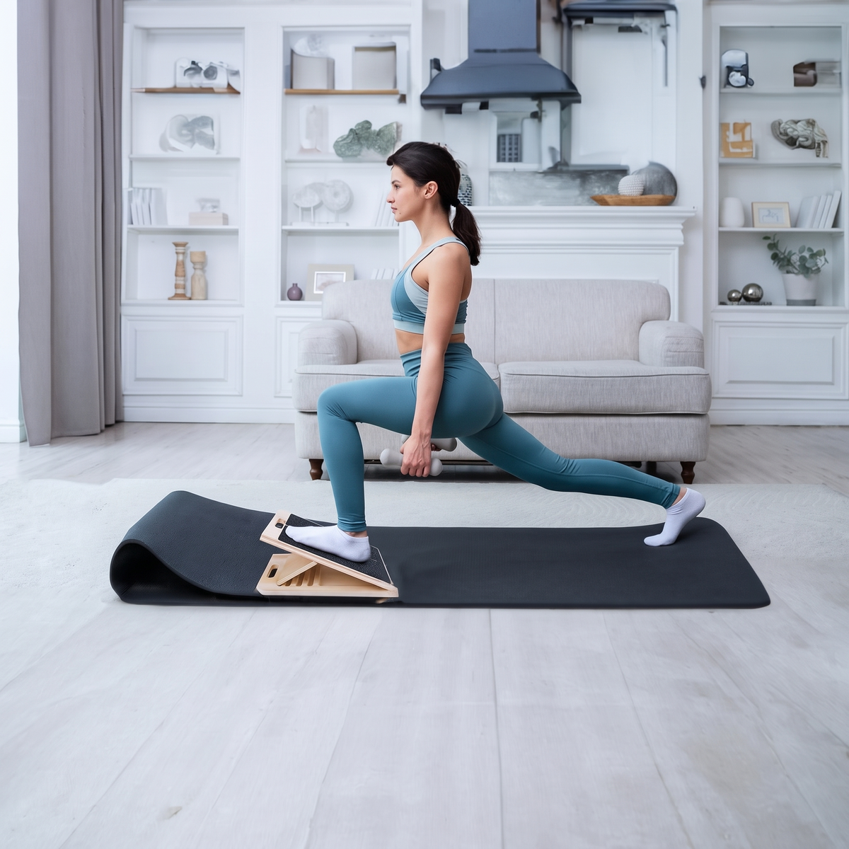 Stretch- & mobiliteitsplank voor het onderlichaam – afbeelding 3