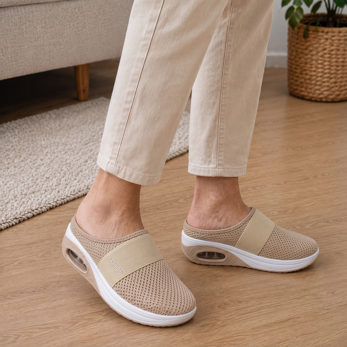 Ergonomische pantoffels met demping – afbeelding 2