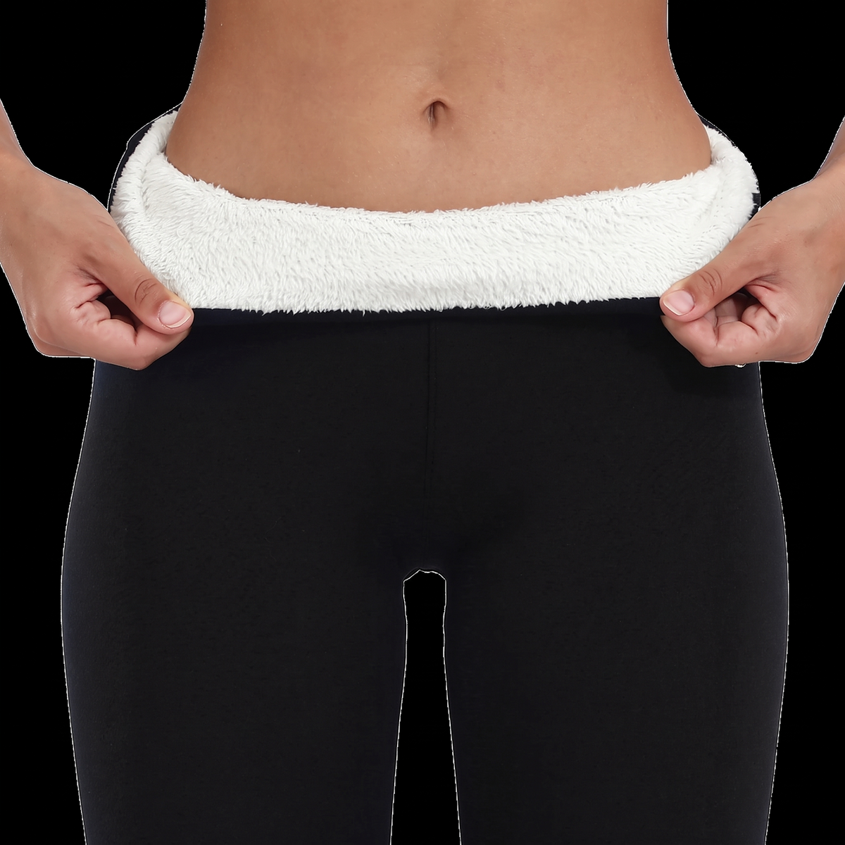 Warmteleggings met fleecevoering