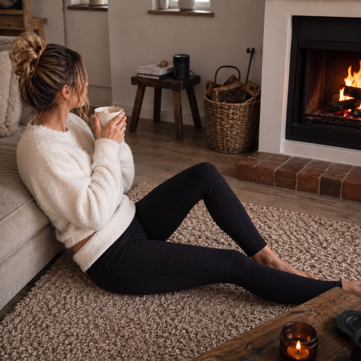 Warmteleggings met fleecevoering – afbeelding 3